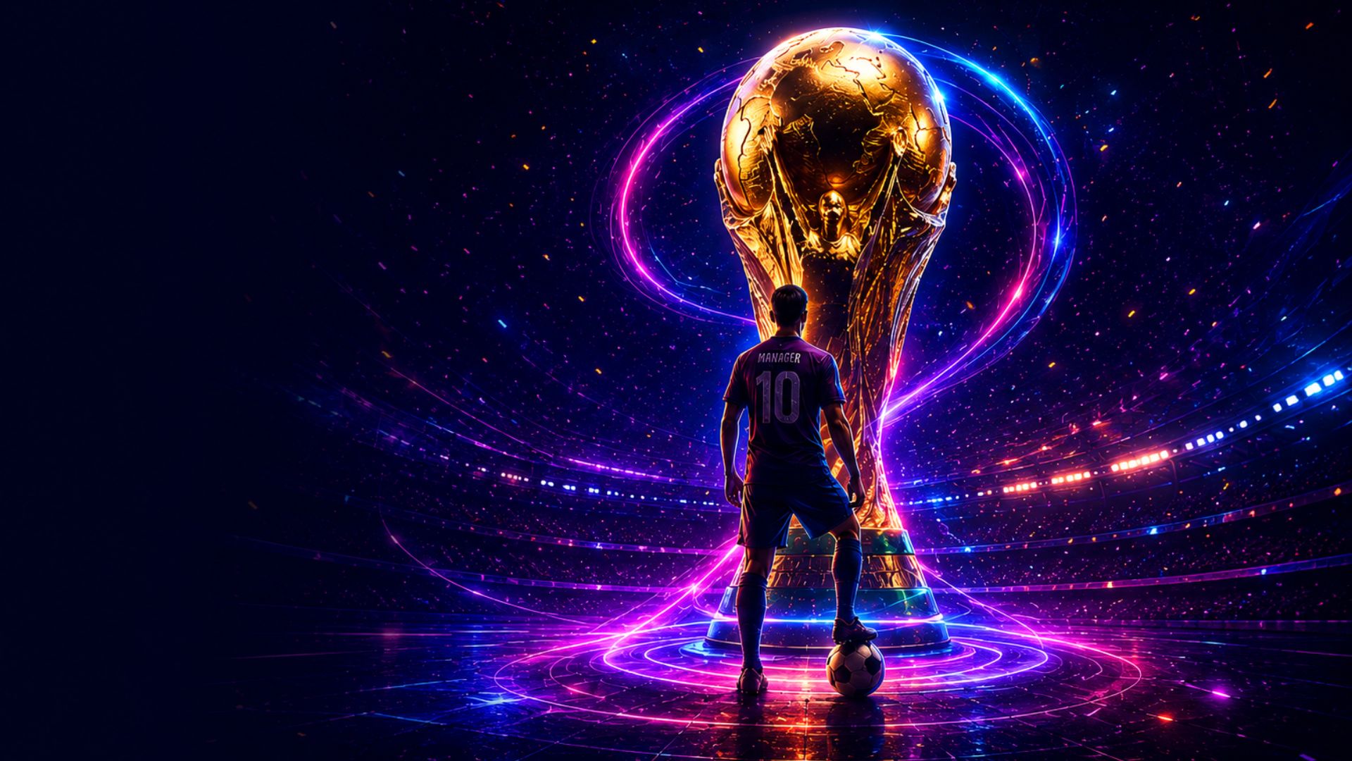 World Cup hero background